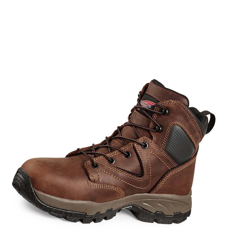 Botas Montaña Red Wing 6-inch CSA Seguridad Puntera Hombre Cafes | MX287SGL