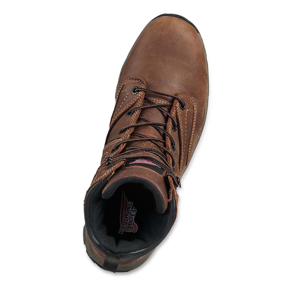 Botas Montaña Red Wing 6-inch CSA Seguridad Puntera Hombre Cafes | MX287SGL