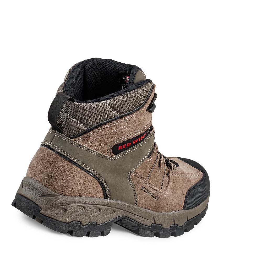 Botas Montaña Red Wing TruHiker 6-inch Seguridad Puntera Hombre Verde Oliva | MX285FDN