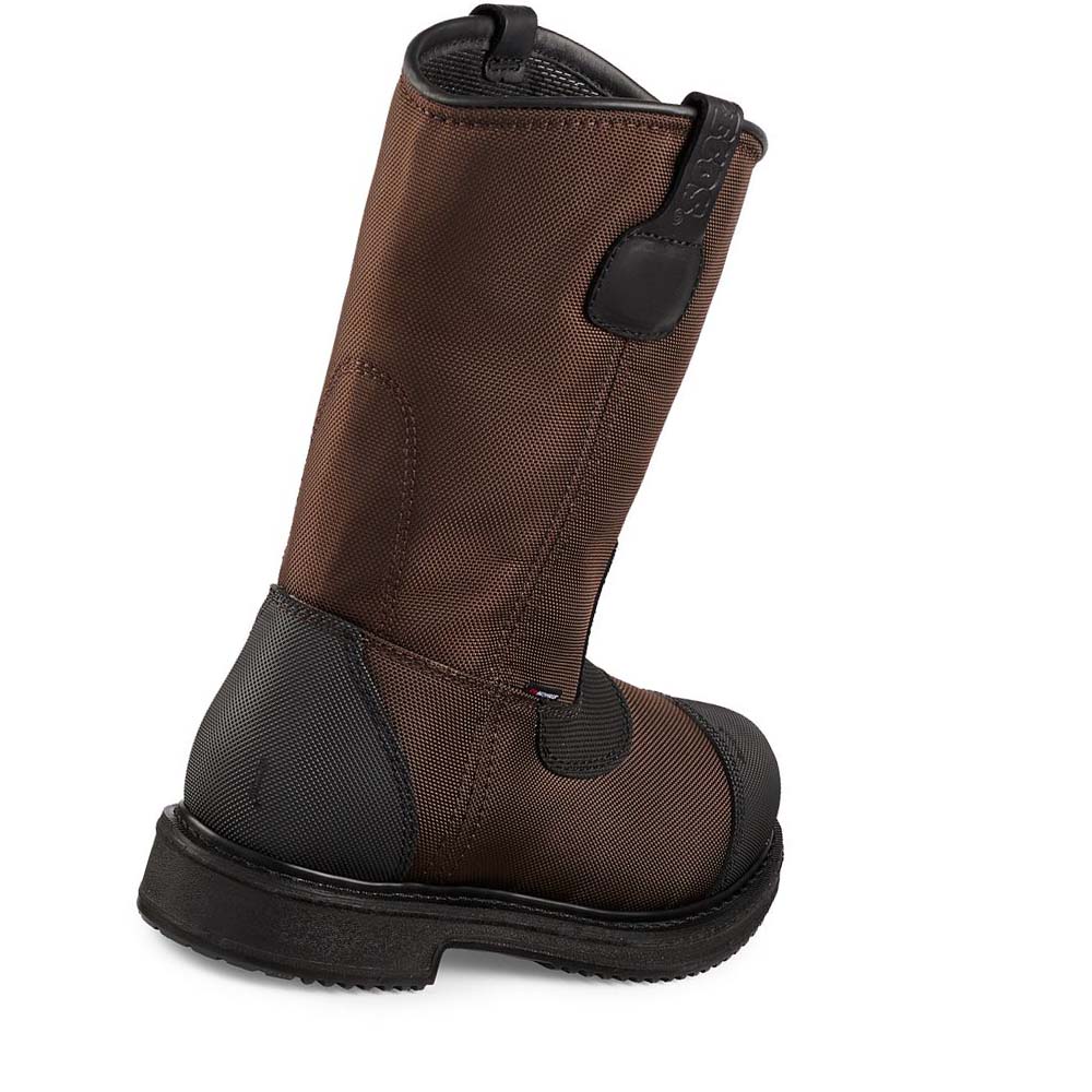 Botas Red Wing MaxBond 12-inch Impermeables Seguridad Puntera Pull On Hombre Cafes | MX304XYU