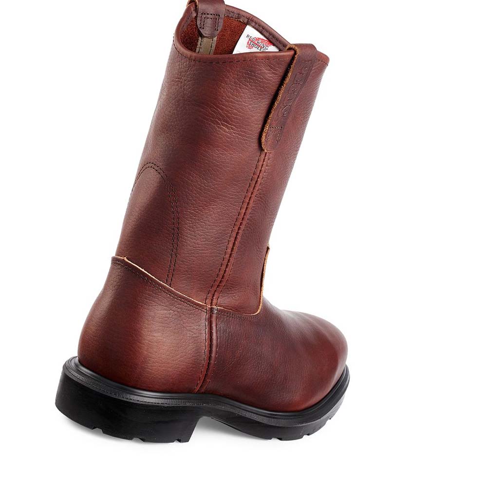 Botas Red Wing SuperSole® 11-inch CSA Seguridad Puntera Pull On Hombre Vino | MX310GSO