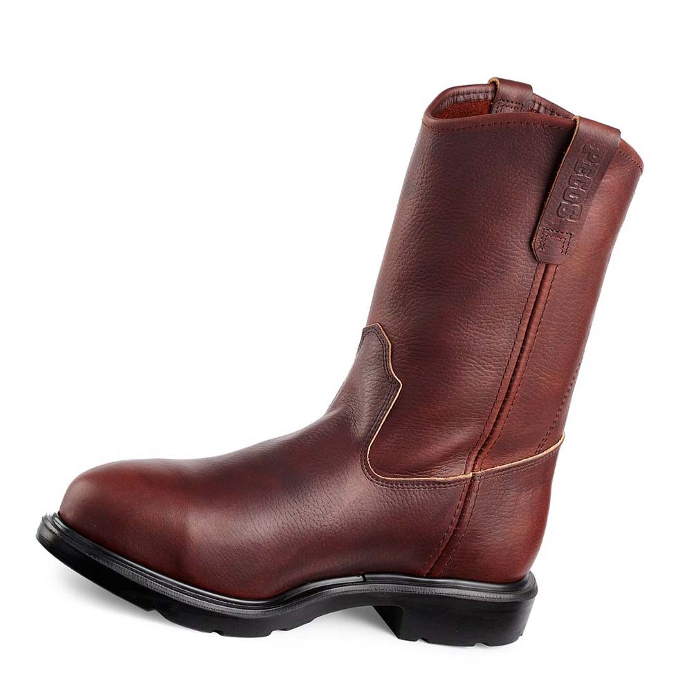 Botas Red Wing SuperSole® 11-inch CSA Seguridad Puntera Pull On Hombre Vino | MX310GSO