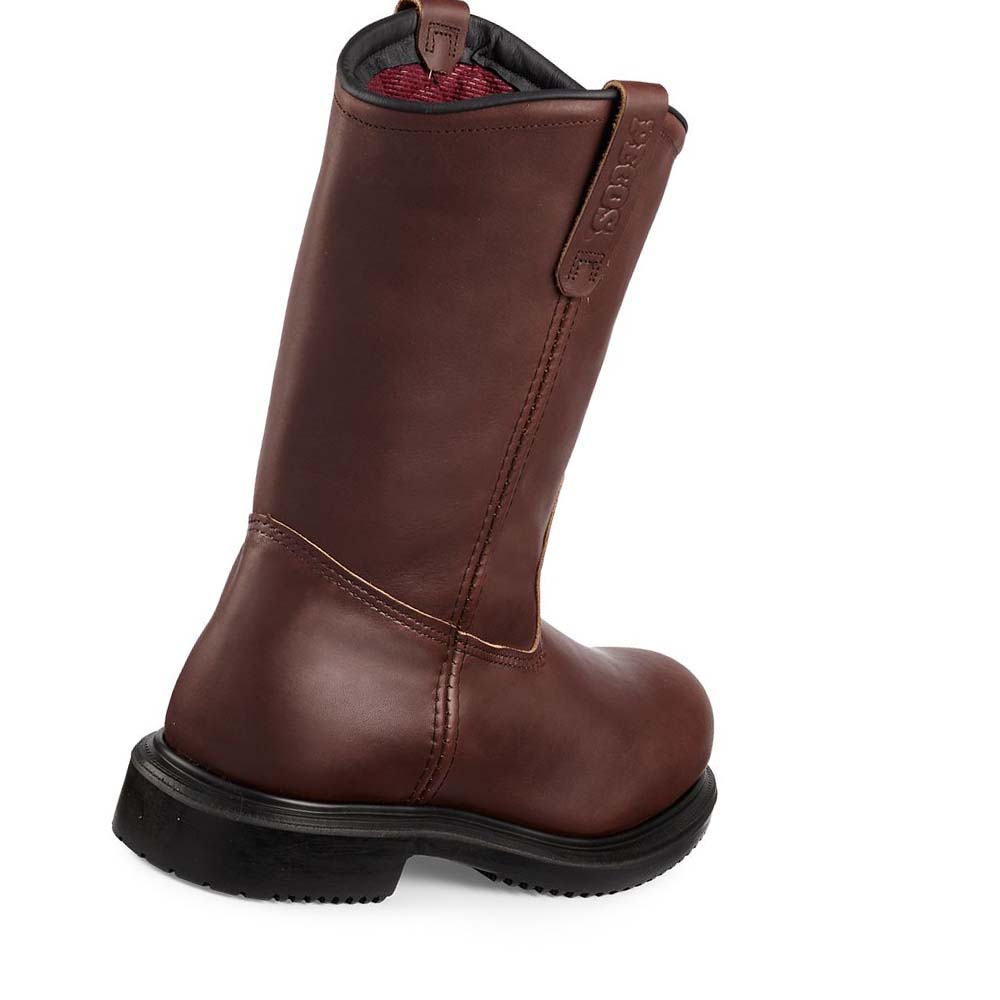 Botas Red Wing SuperSole® 11-inch Insulated Seguridad Puntera Pull On Hombre Vino | MX311FDN