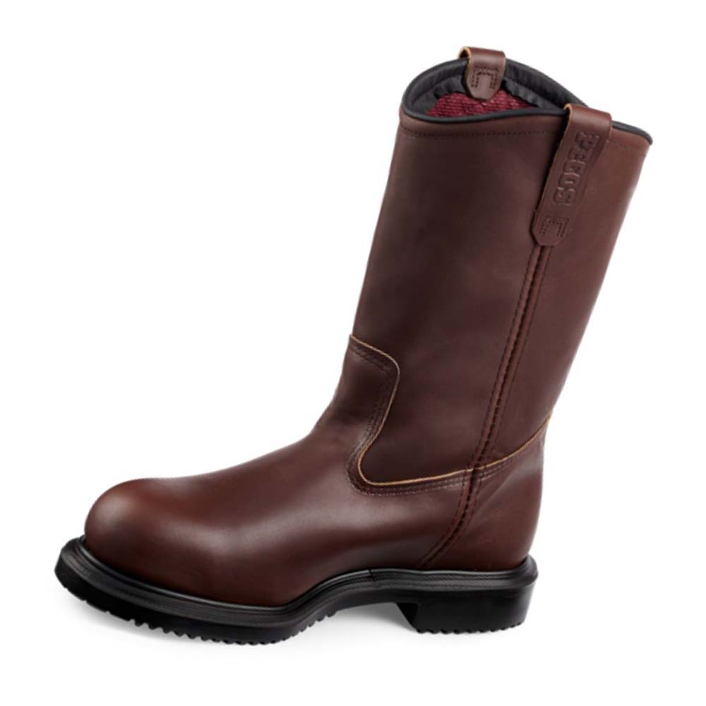 Botas Red Wing SuperSole® 11-inch Insulated Seguridad Puntera Pull On Hombre Vino | MX311FDN