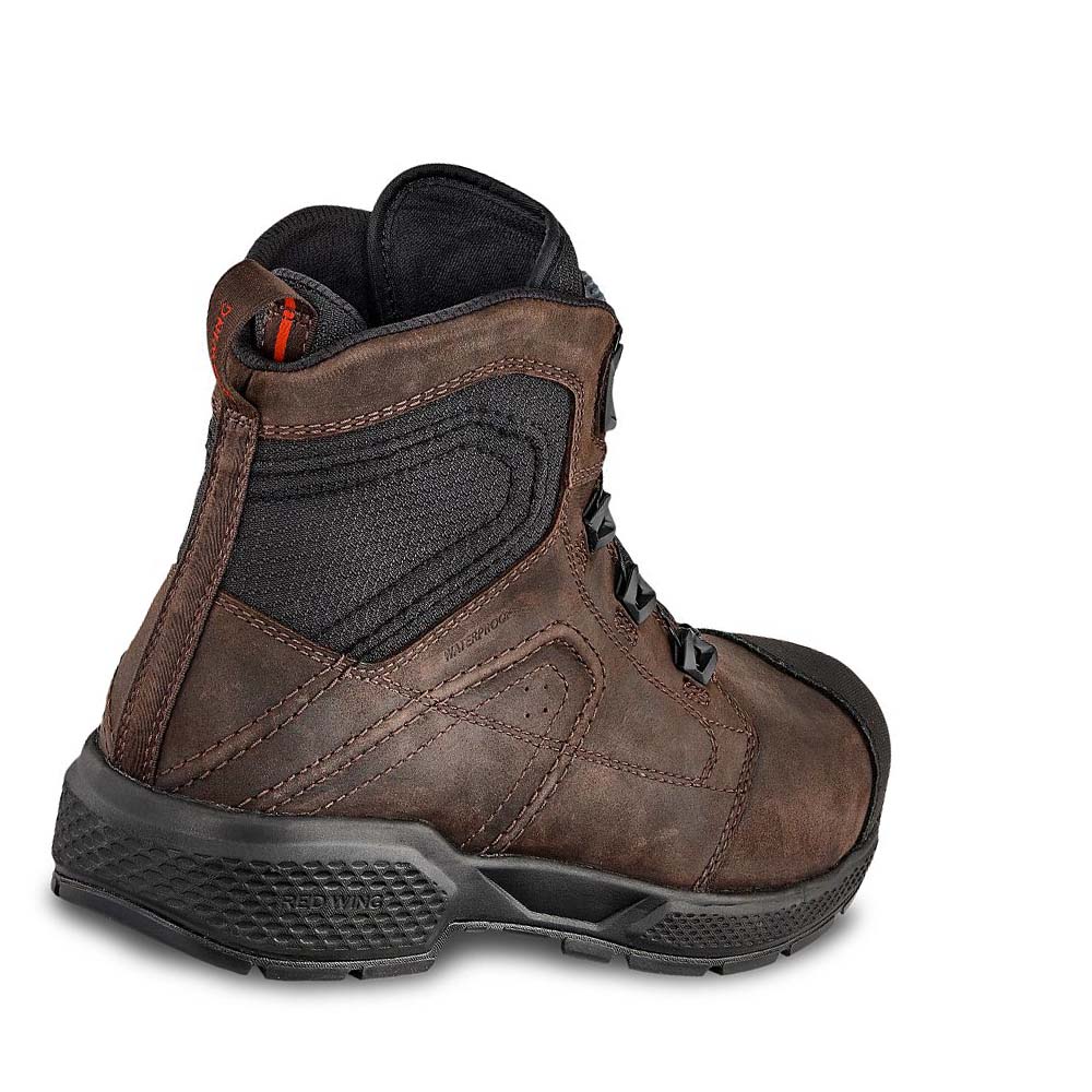 Botas Seguridad Red Wing Exos Lite 6-inch Impermeables, CSA Hombre Cafes | MX196NWY