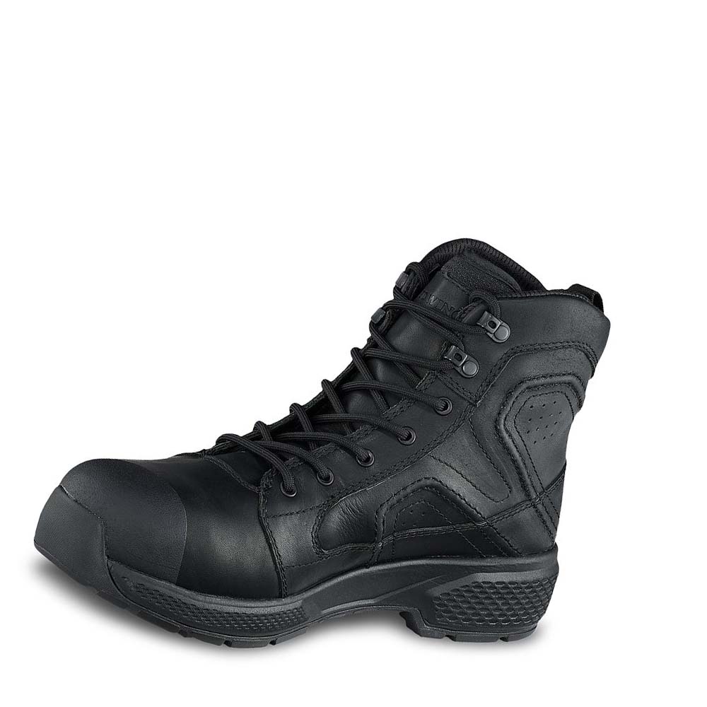 Botas Seguridad Red Wing Exos Lite 6-inch Impermeables Hombre Negros | MX201ZUT