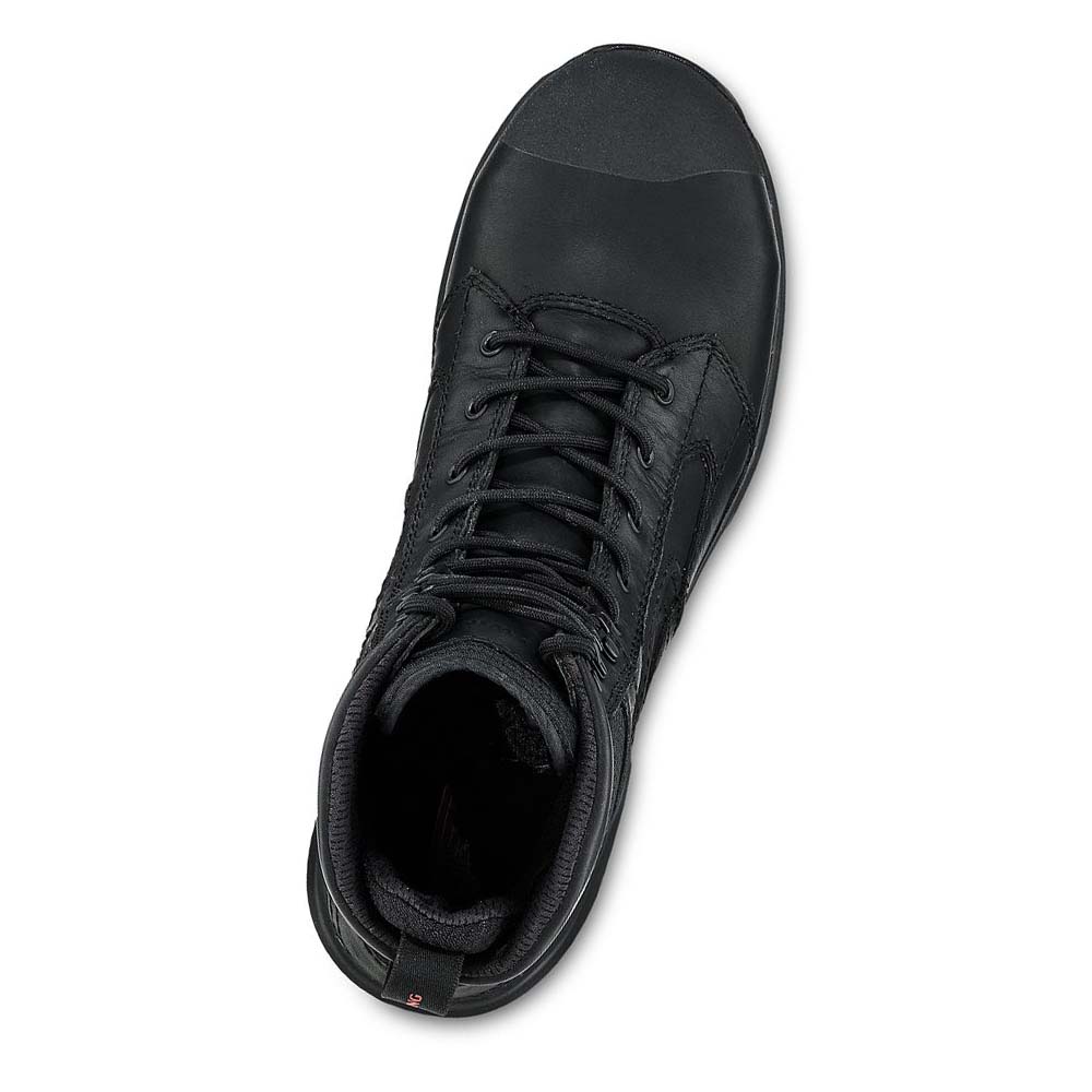 Botas Seguridad Red Wing Exos Lite 8-inch Impermeables, CSA Hombre Negros | MX203KOR