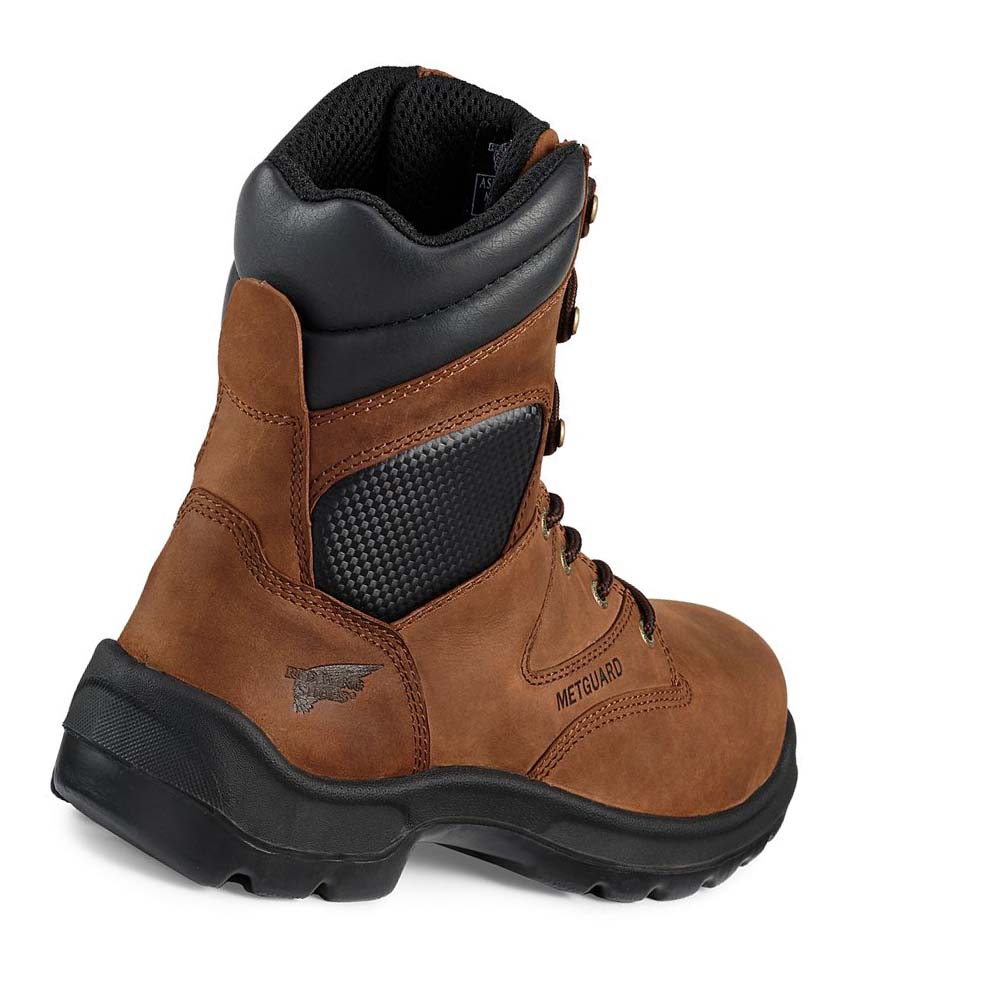 Botas Seguridad Red Wing FlexBond 8-inch Seguridad Puntera Metguard Hombre Marrom | MX221MQZ