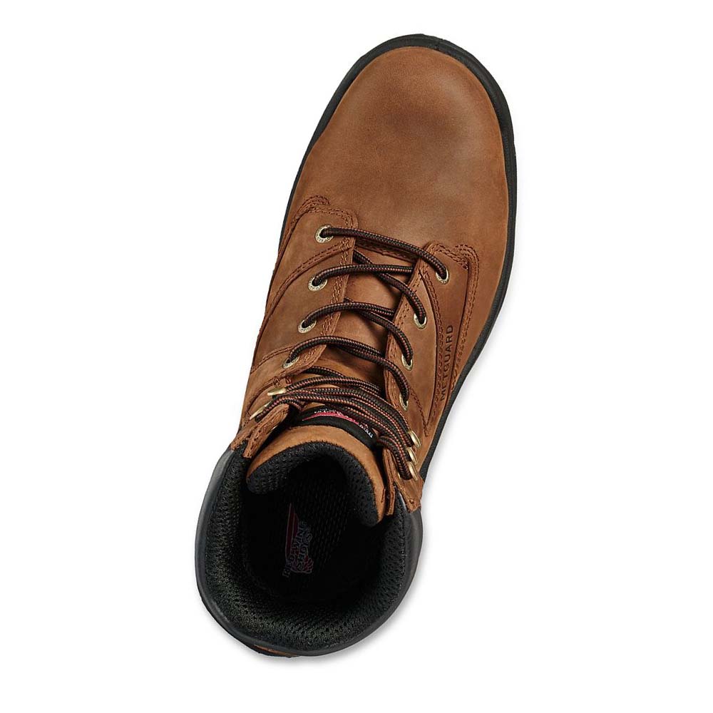 Botas Seguridad Red Wing FlexBond 8-inch Seguridad Puntera Metguard Hombre Marrom | MX221MQZ