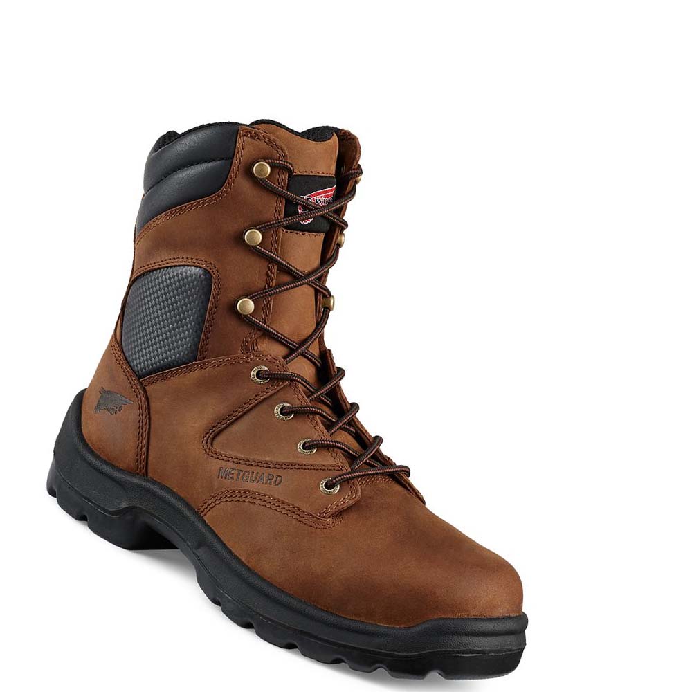 Botas Seguridad Red Wing FlexBond 8-inch Seguridad Puntera Metguard Hombre Marrom | MX221MQZ