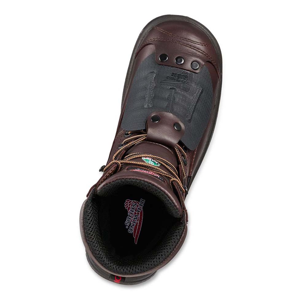 Botas Seguridad Red Wing King Puntera® 8-inch Impermeables CSA Metguard Hombre Vino | MX265ILH