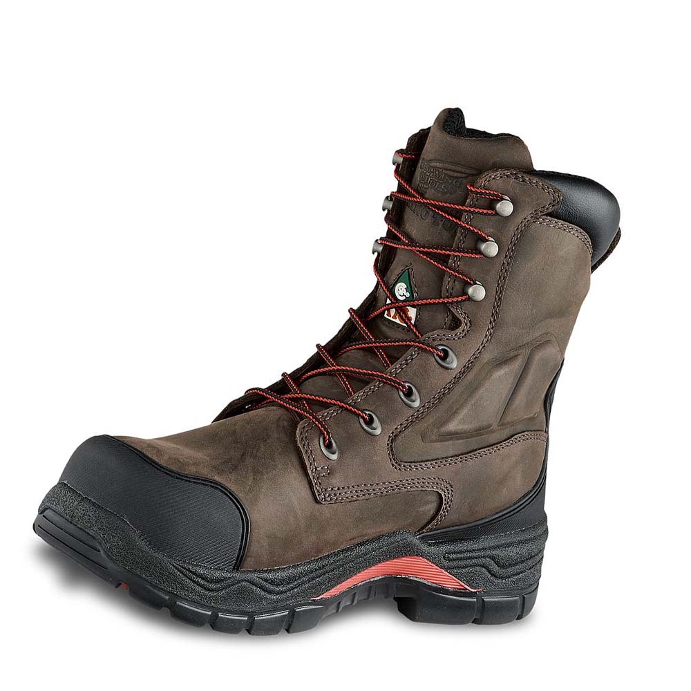 Botas Seguridad Red Wing King Puntera® ADC 8-inch Insulated, Impermeables CSA Hombre Verde Oliva | MX220QMA