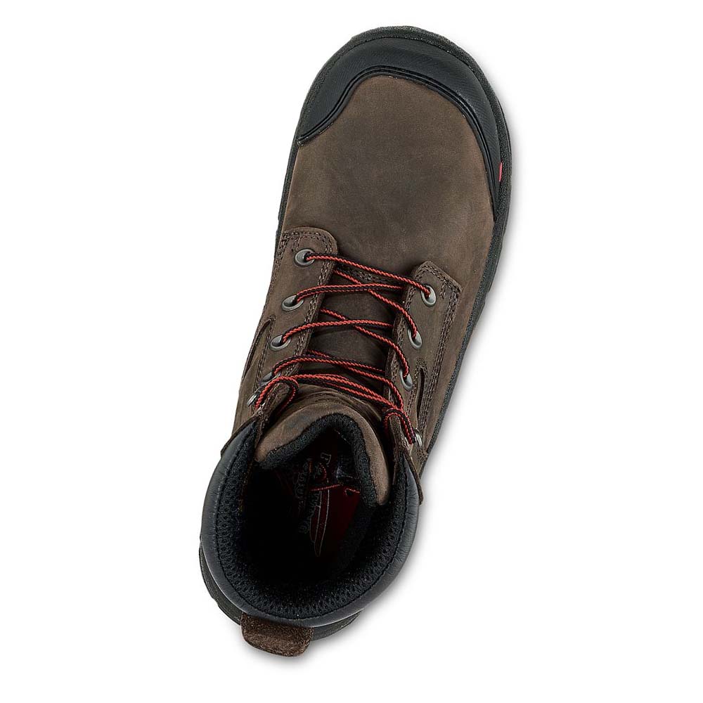 Botas Seguridad Red Wing King Puntera® ADC 8-inch Insulated, Impermeables CSA Hombre Verde Oliva | MX220QMA