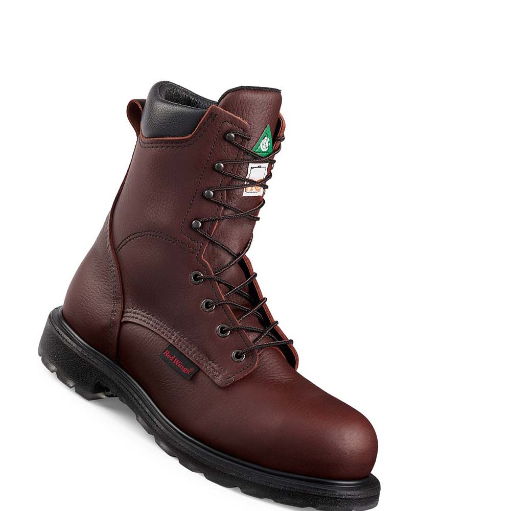 Botas Seguridad Red Wing SuperSole® 2.0 8-inch CSA Hombre Vino | MX262AHK