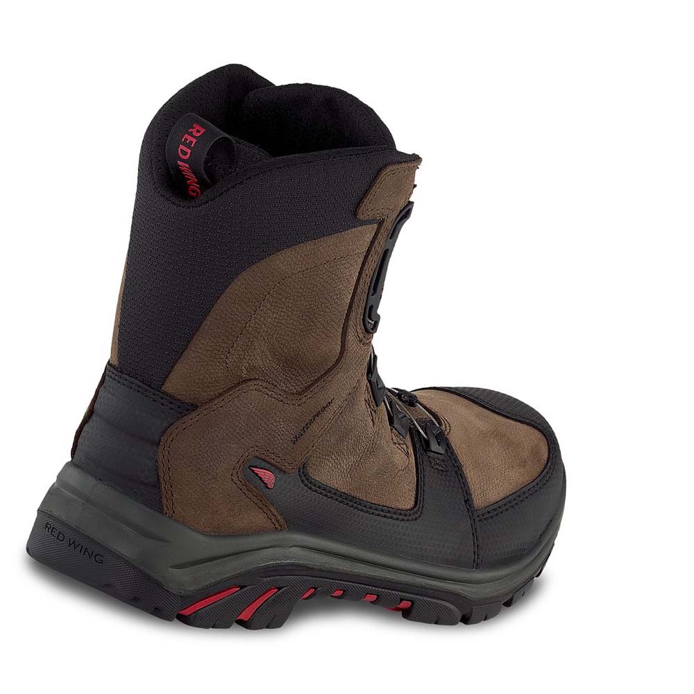 Botas Seguridad Red Wing Tradesman 8-inch BOA®, Impermeables, CSA Hombre Marrom | MX227ZUT