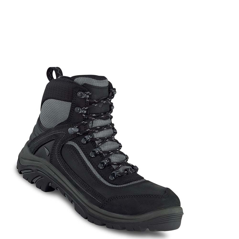 Botas Seguridad Red Wing Tradeswoman 6-inch Impermeables Mujer Negros | MX402QMA