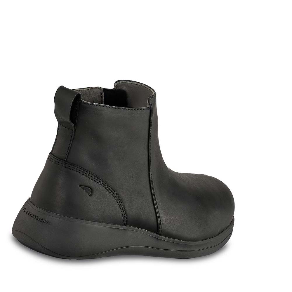 Tenis Seguridad Red Wing CSA 5-inch Seguridad Puntera Slip-On Trabajo Mujer Negros | MX356XYU