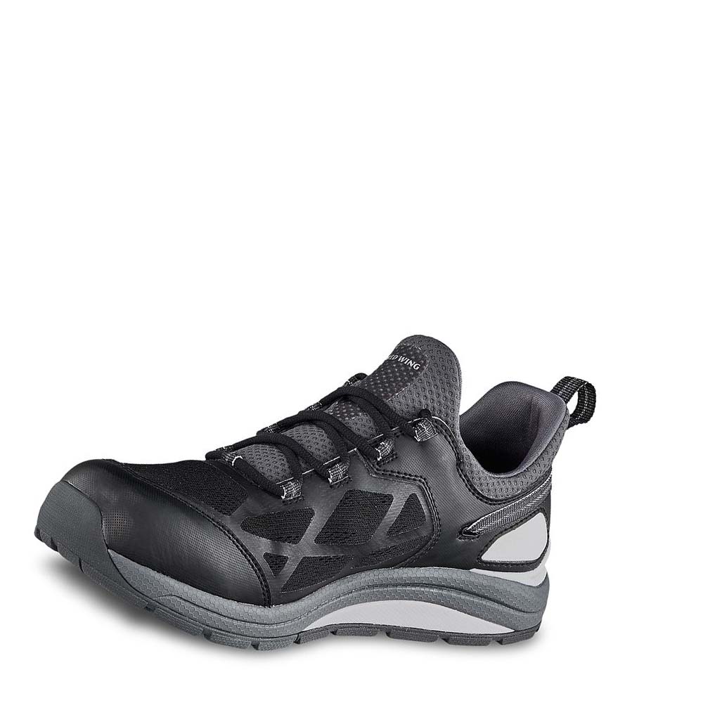 Tenis Seguridad Red Wing CoolTech™ Soft Puntera Atléticos Trabajo Hombre Negros Grises | MX10EBC