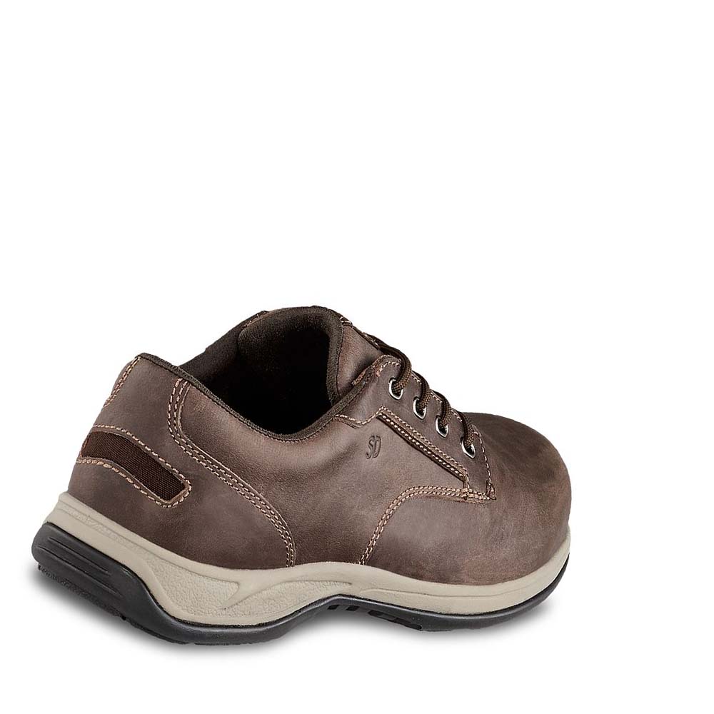 Tenis Seguridad Red Wing Seguridad Puntera Oxford Trabajo Mujer Cafes | MX350QMA