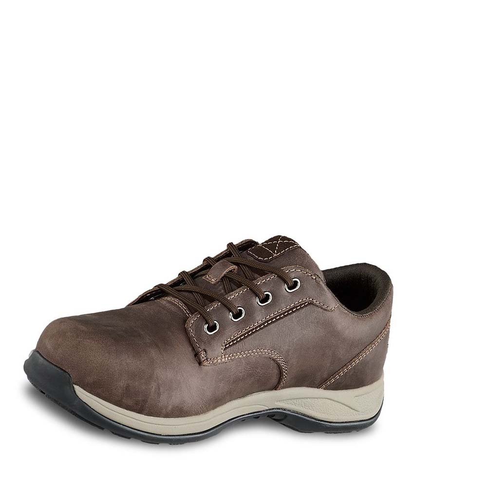 Tenis Seguridad Red Wing Seguridad Puntera Oxford Trabajo Mujer Cafes | MX350QMA