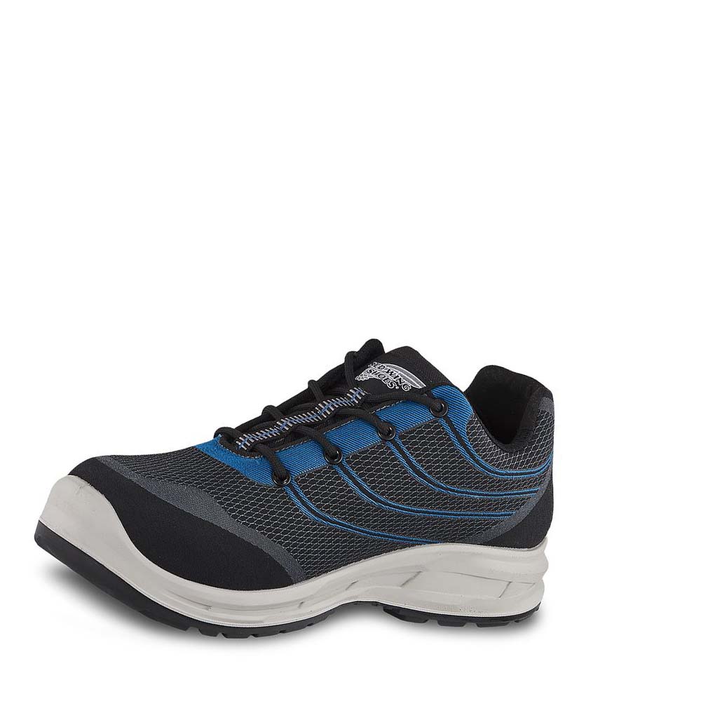 Tenis Seguridad Red Wing ShieldLite Athletics Seguridad Puntera Trabajo Hombre Negros Azules | MX13MQZ