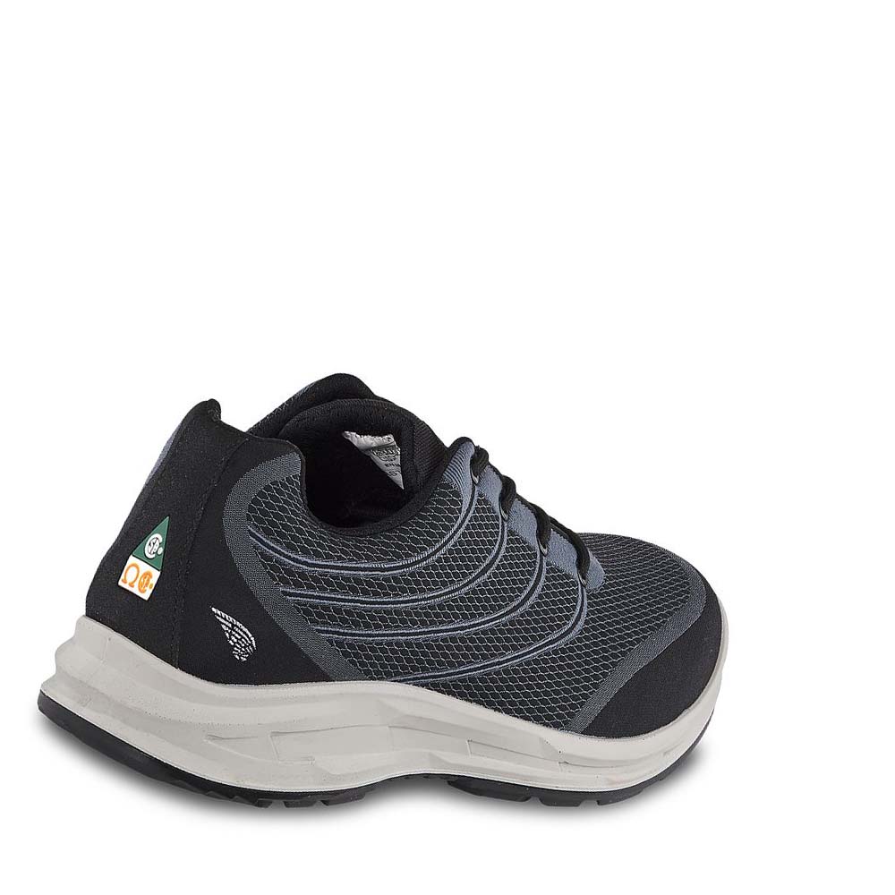 Tenis Seguridad Red Wing ShieldLite Athletics Seguridad Puntera Trabajo Hombre Negros Grises | MX14NWY