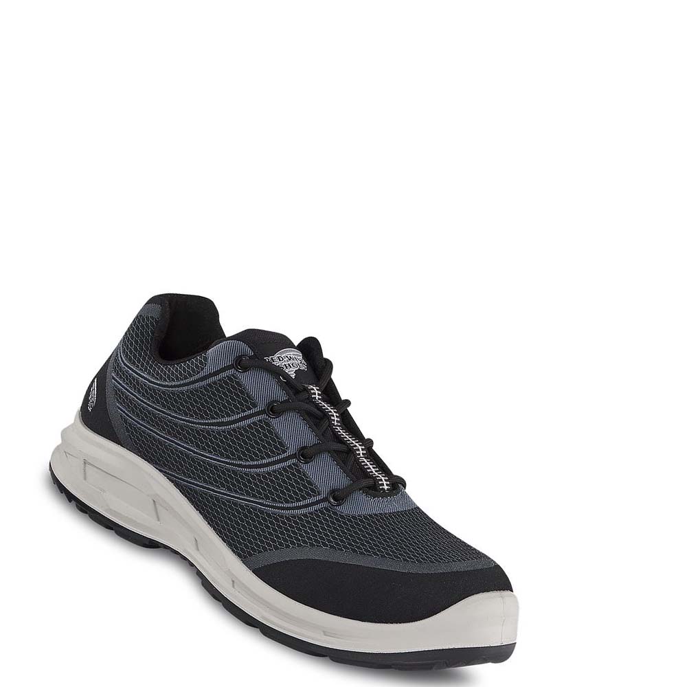 Tenis Seguridad Red Wing ShieldLite Athletics Seguridad Puntera Trabajo Hombre Negros Grises | MX14NWY