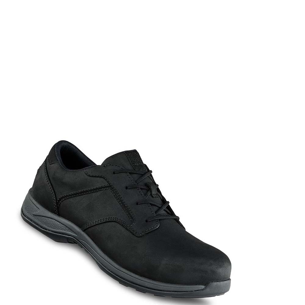 Zapatos Oxford Red Wing ComfortPro Impermeables Seguridad Puntera Hombre Negros | MX177KOR