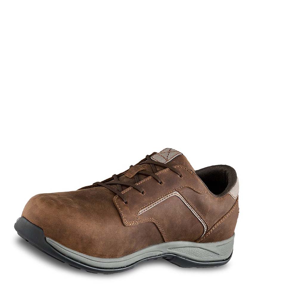 Zapatos Oxford Red Wing ComfortPro Seguridad Puntera Hombre Marrom | MX178JPQ