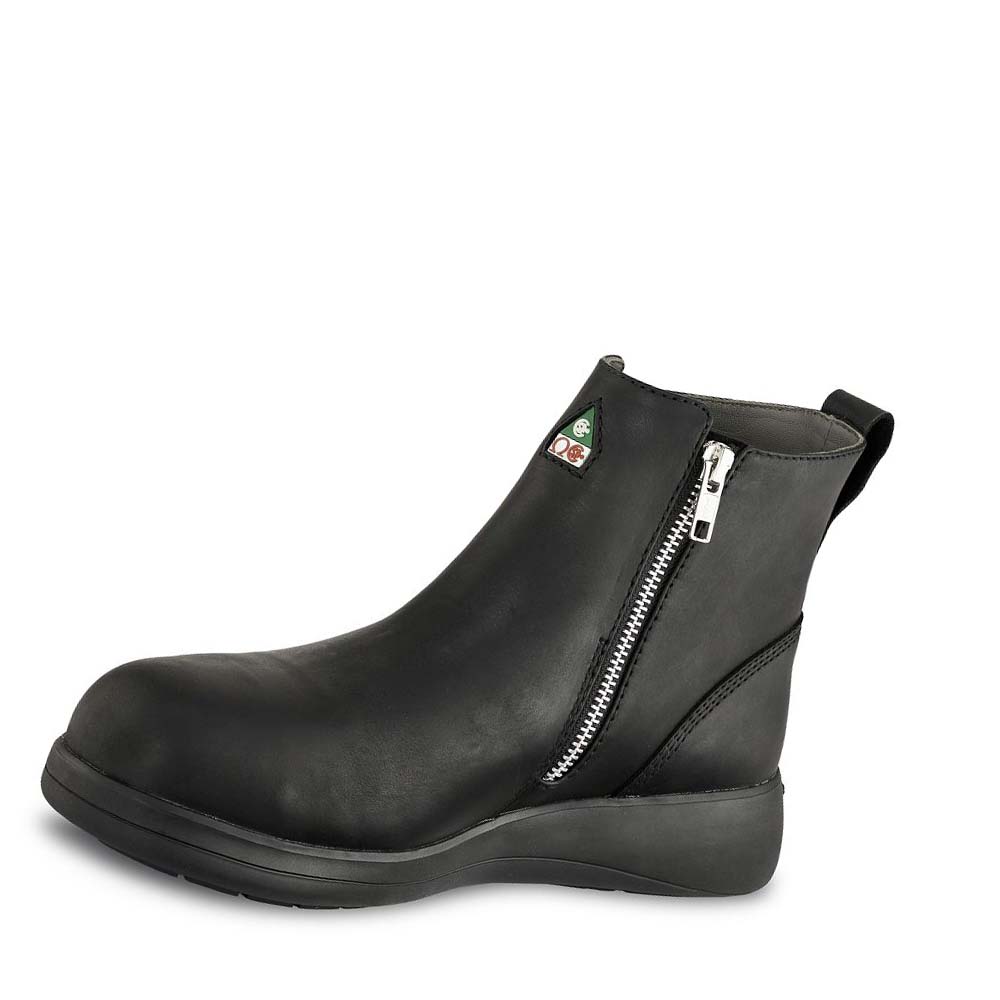 Zapatos Red Wing CSA 5-inch Seguridad Puntera Slip-On Mujer Negros | MX385KOR