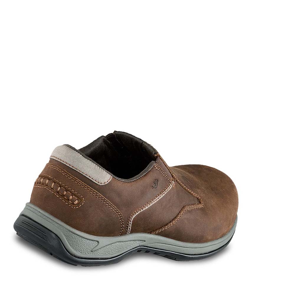 Zapatos Red Wing ComfortPro Seguridad Puntera Slip On Hombre Marrom | MX169MQZ