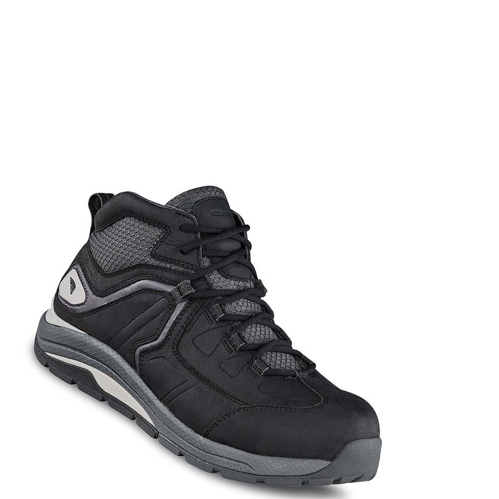 Zapatos Red Wing CoolTech™ Athletics Impermeables, Seguridad Puntera Trabajo Hombre Negros | MX185PJJ