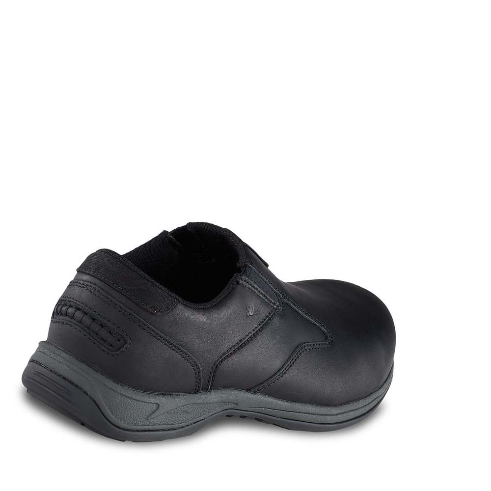 Zapatos Red Wing Seguridad Puntera Slip On Hombre Negros | MX170NWY