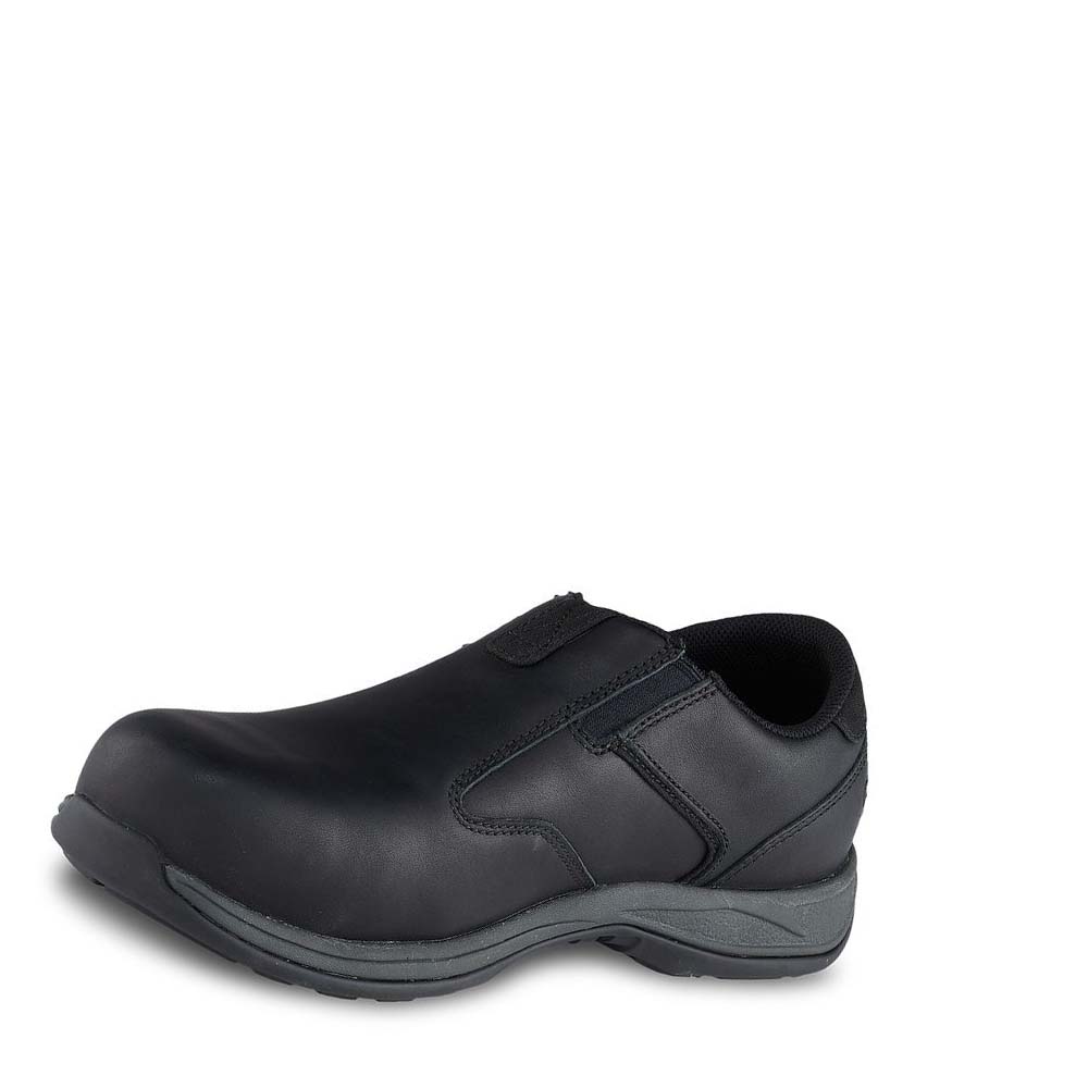 Zapatos Red Wing Seguridad Puntera Slip On Hombre Negros | MX170NWY