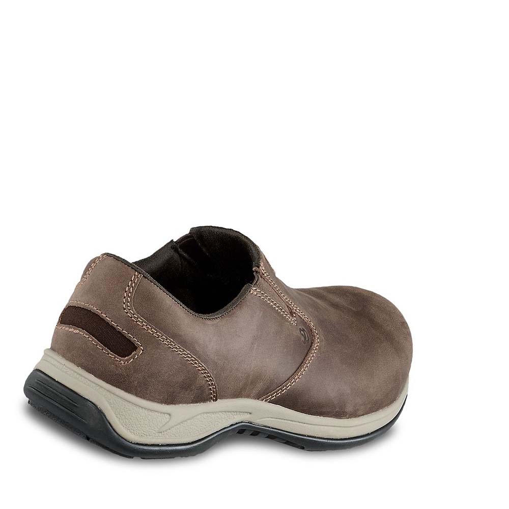 Zapatos Red Wing Seguridad Puntera Slip-On Mujer Marrom | MX386JPQ