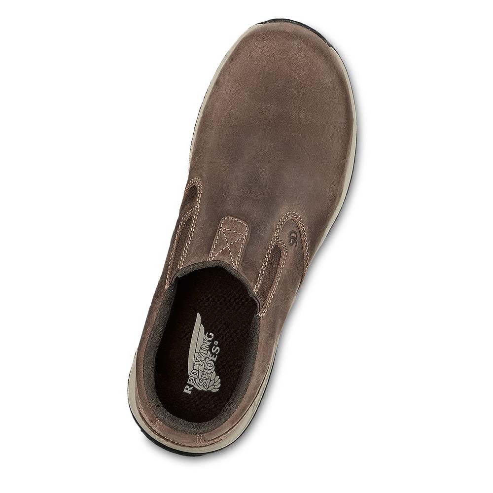 Zapatos Red Wing Seguridad Puntera Slip-On Mujer Marrom | MX386JPQ