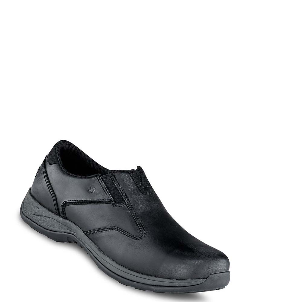 Zapatos Red Wing Soft Puntera Slip On Hombre Negros | MX171BEX