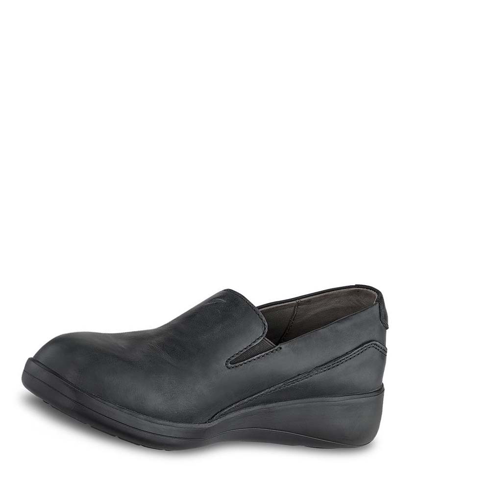 Zapatos Red Wing Zero-G Lite SOFT TOE LEATHER SLIP-ON Mujer Negros | MX384LIS