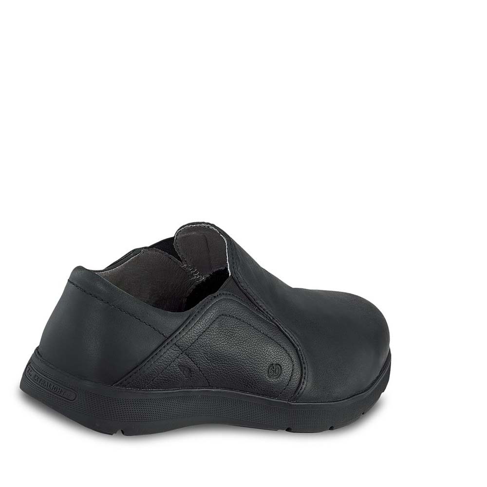 Zapatos Red Wing Zero-G Lite Seguridad Puntera Slip On Hombre Negros | MX167WNB