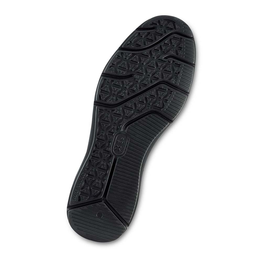 Zapatos Red Wing Zero-G Lite Seguridad Puntera Slip On Hombre Negros | MX167WNB